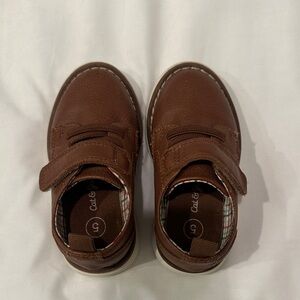 Cat & Jack Kids' Chocolate Brown Dress Shoes